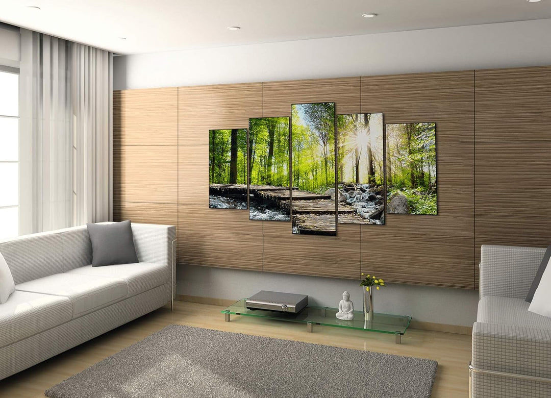 Schipper 609450774 Malen nach Zahlen - Am Wildbach - Bild malen für Erwachsene, inklusive Pinsel und