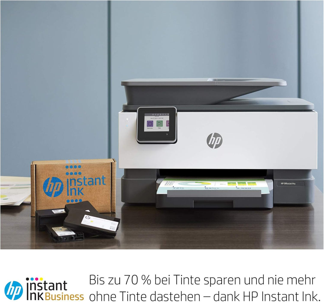 HP OfficeJet Pro 9012e Multifunktionsdrucker ( , A4, Drucker, Scanner, Kopierer, Fax, WLAN, LAN, Dup