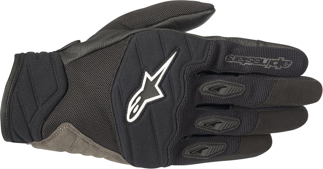 Alpinestars Motorradhandschuhe Shore Gloves Black, Schwarz, S S Schwarz, S Schwarz