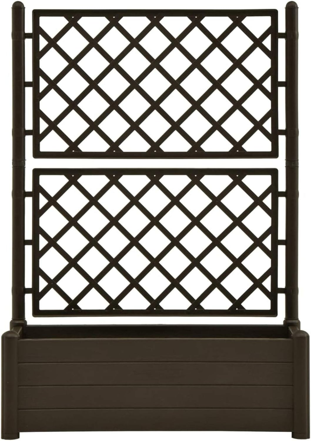 Gecheer Pflanzkübel mit Spalier Blumenkästen Pflanzencontainer Gartenspalier Rankgitter Rankhilfe Pf