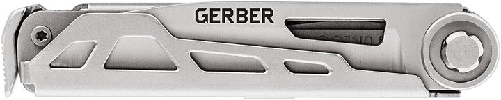 Gerber Taschenmesser mit 8 Funktionen, Multitool mit glatter Klinge, ArmBar Cork, Dunkelgrau, Edelst