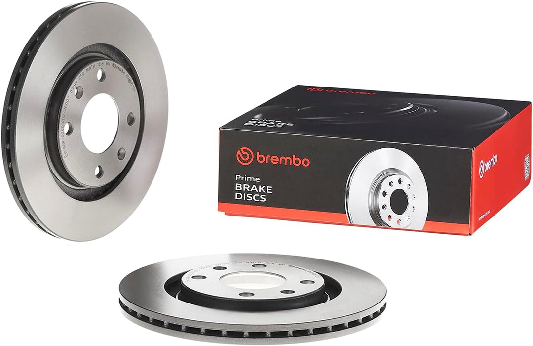 Brembo 09.4987.21 Vordere Bremsscheibe mit UV Lackierung, Anzahl 2