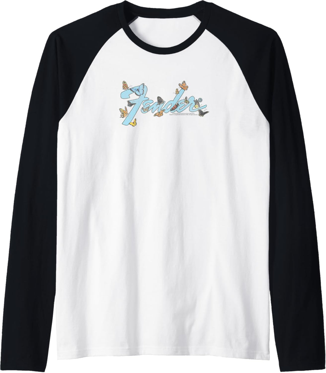 Fender Butterfly Logo Raglan
