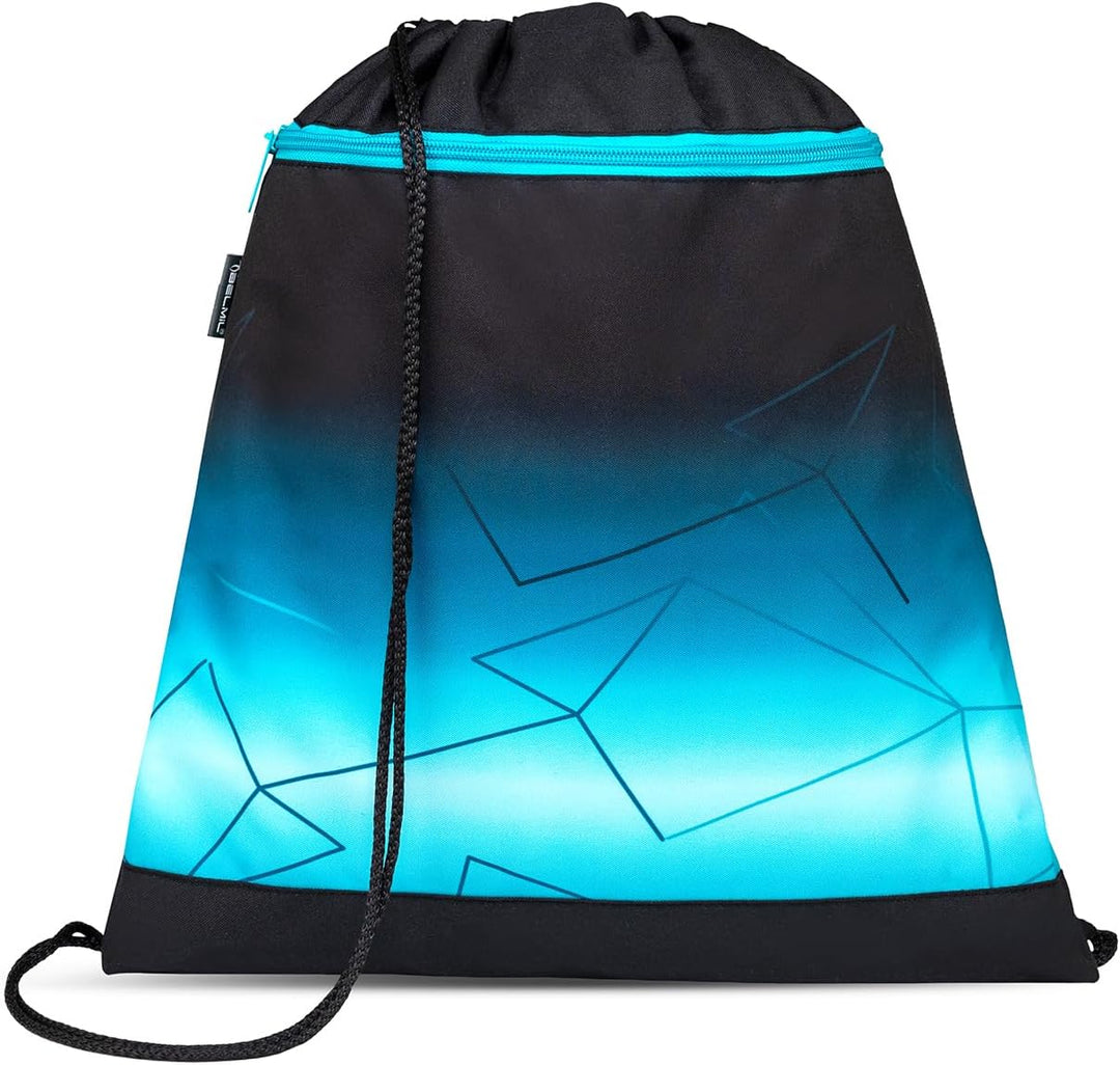 Belmil Mini-Fit Schulranzen Set 4 -teilig (405-33/AG/S) (Fire Footbal), Fire Footbal