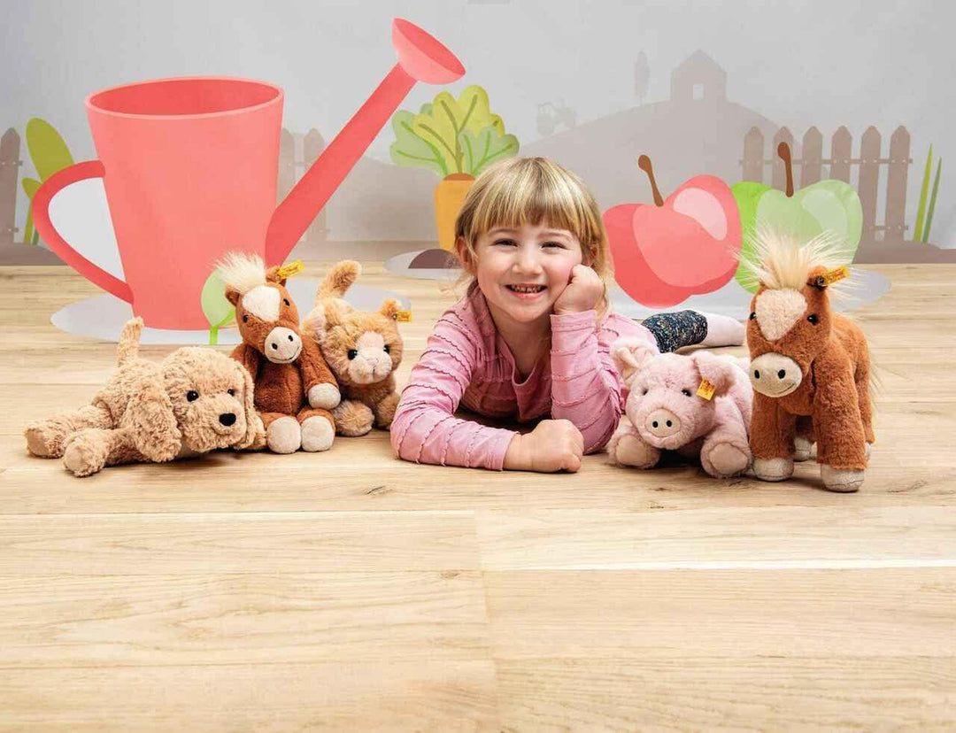 Steiff Kuscheltier Schwein Piko, Süsses Stofftier, Jungen, Mädchen & Babys ab 0 Monaten, Soft Cuddly