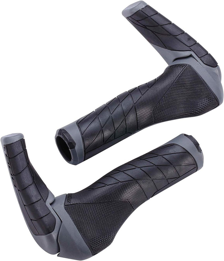 BBB ErgoTech Griffe/Hörnchenset BHG-87 schwarz/grau 133mm Einheitsgrösse, Einheitsgrösse