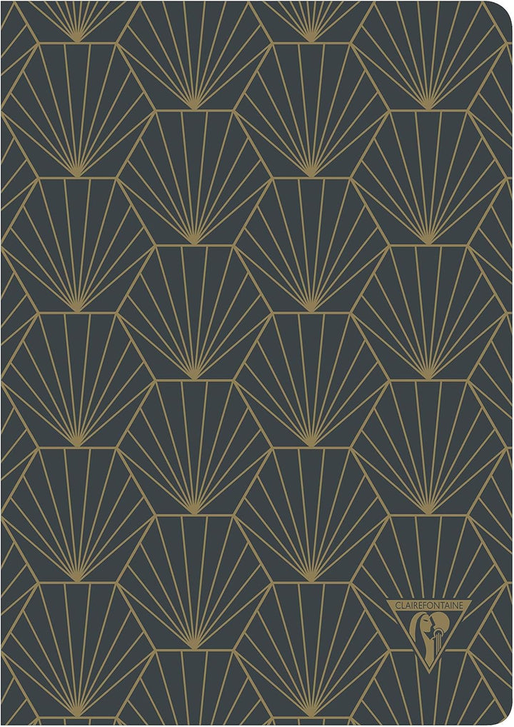 Clairefontaine 192036C - Packung mit 6 Notizheften / Notizbücher NeoDeco 14,8x21cm 48 Blatt liniert