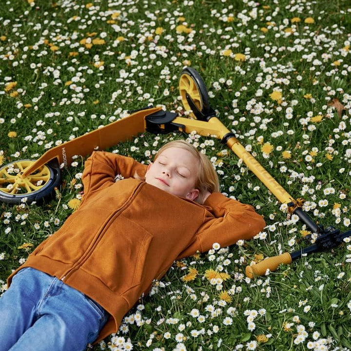 HUDORA Scooter Up 200 - Geräuscharmer Aluminium-Roller für bis zu 100kg - Höhenverstellbarer & zusam