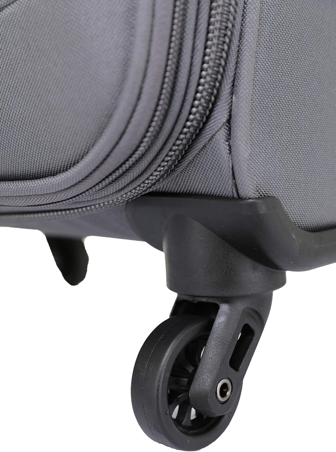 BEIBYE Kofferset Trolley Gepäckset Stoff Dehnungsfuge Koffer Reisekoffer (Grau), Grau