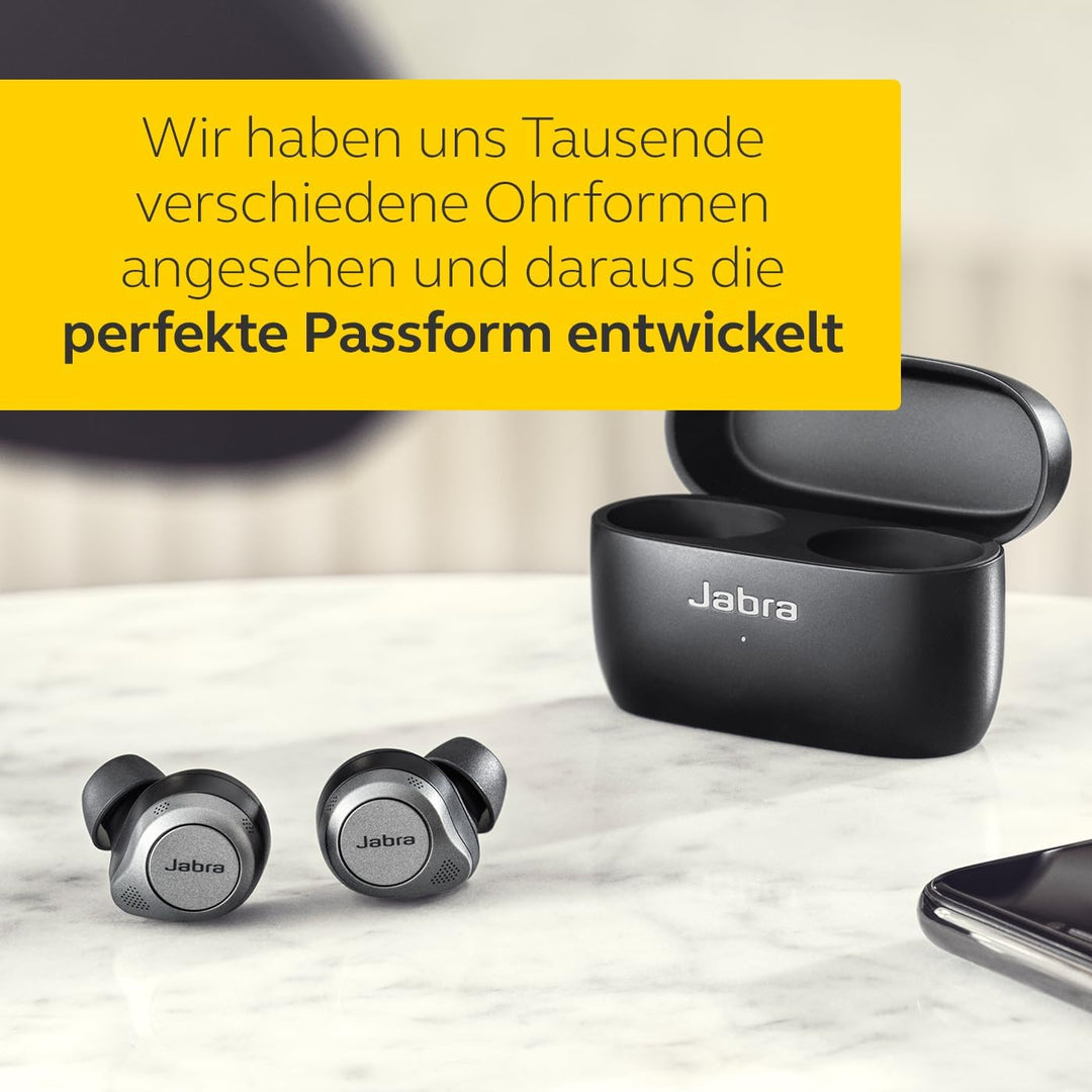 Jabra Elite 85t True Wireless In-Ear Bluetooth Kopfhörer - Earbuds mit Advanced Active Noise Cancell