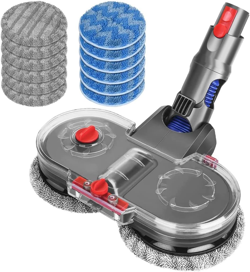 DrRobor Elektrischer Wischaufsatz für Dyson V12 Detect Slim, Wischmopp Aufsatz für Dyson V12 Slim St
