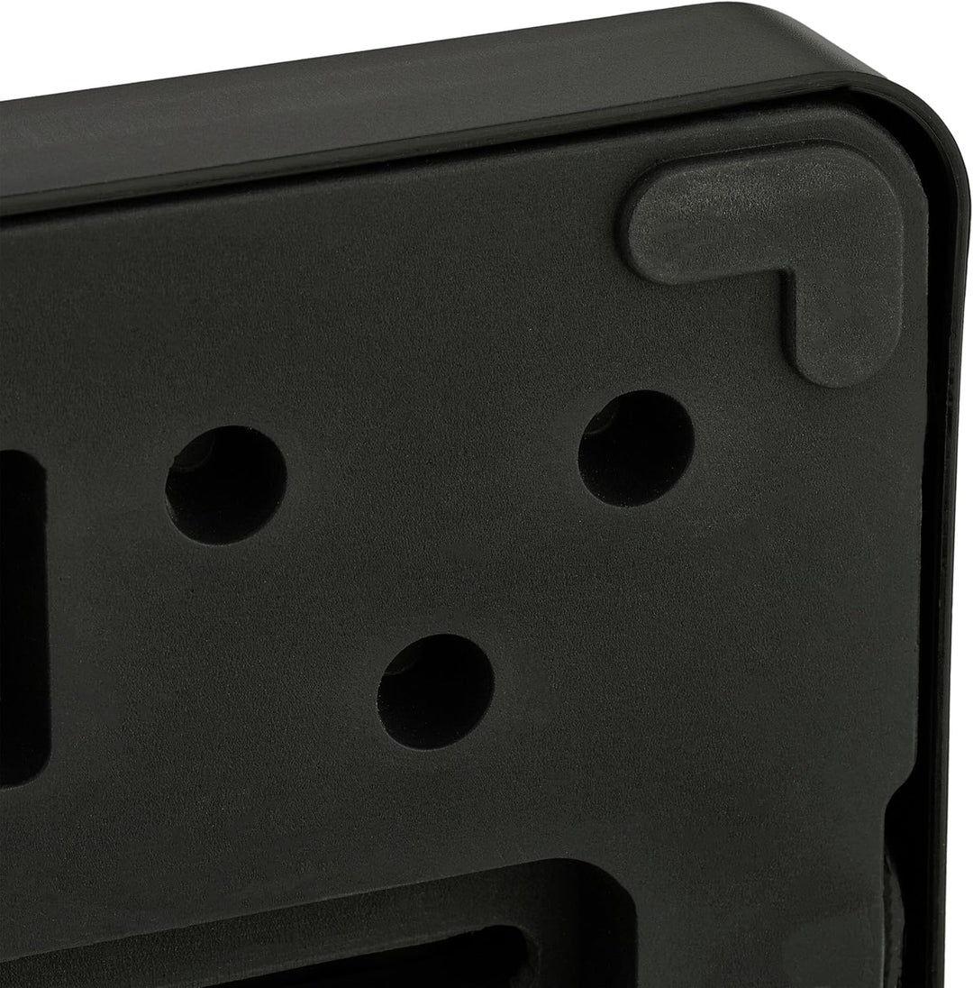 Relaxdays Handtuchhalter stehend, Handtuchständer mit 2 Stangen, für Hand- & Badetücher, Edelstahl,