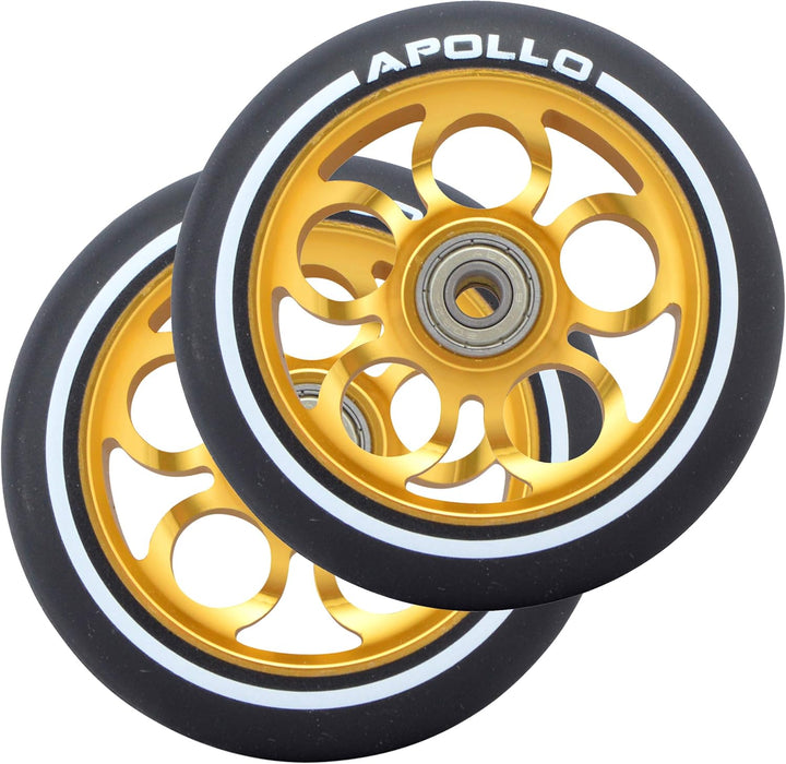 Apollo Stunt Scooter Ersatzräderset Pro Wheels - ABEC9 Kugellager, Roller Rad Ersatz-Räder passend S