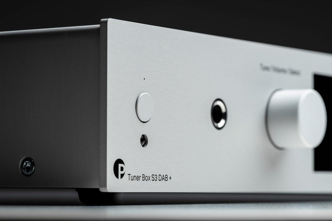 Pro-Ject Tuner Box S3 DAB+, Internetradio mit DAB, DAB+ & FM Tuner, Fernbedienung, WLAN, Kopfhörerve