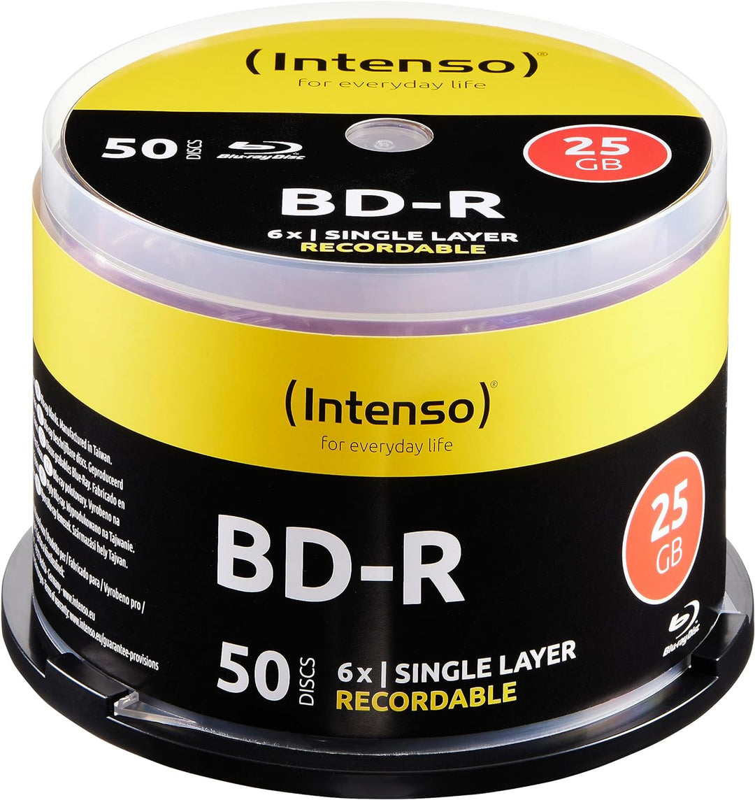 Blu-Ray, 25GB - 50er Spindel, 25GB - 50er Spindel