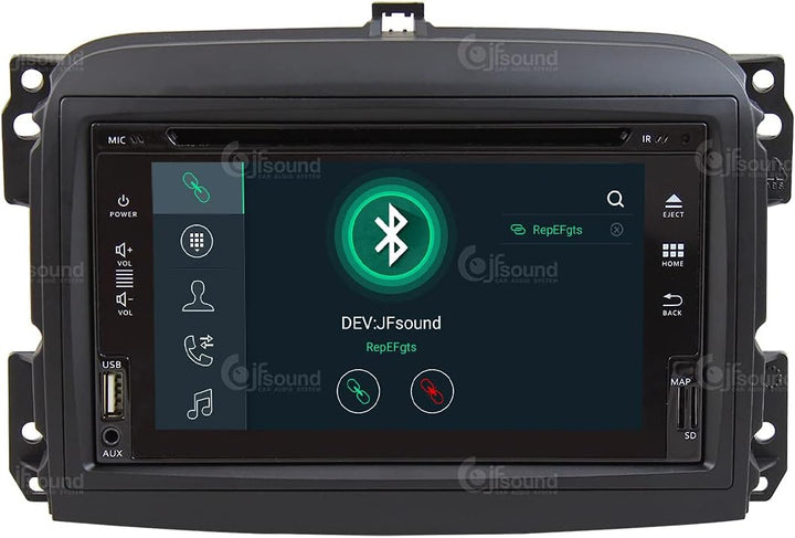 Costum fit Autoradio für FIAT 500L Old DVD Android GPS Bluetooth WiFi Dab USB Full HD Touchscreen Di