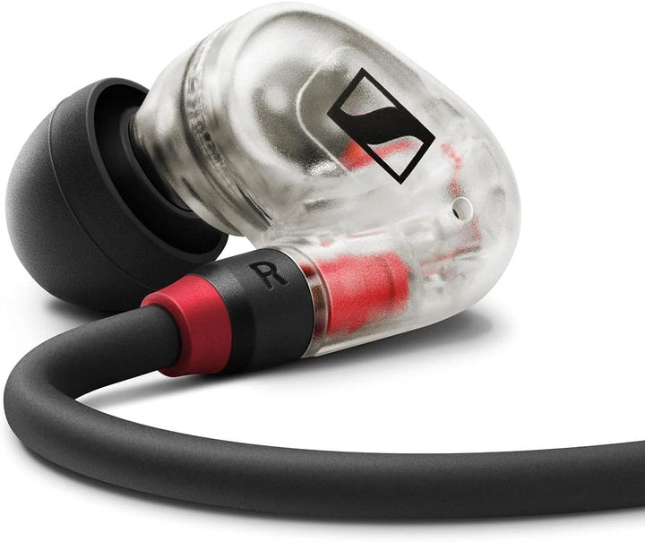 Xvive U4 In-Ear-Monitor, kabelloses digitales Monitorsystem, Schwarz & Sennheiser IE 100 PRO Dynamis