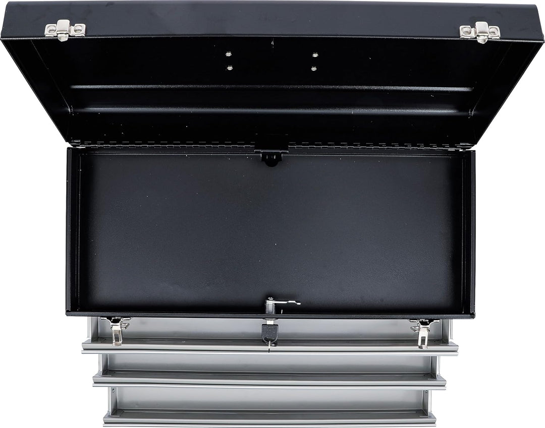 BGS 3312 | Metall-Werkzeugkoffer, leer | 3 Schubladen Leer-Koffer, Leer-Koffer