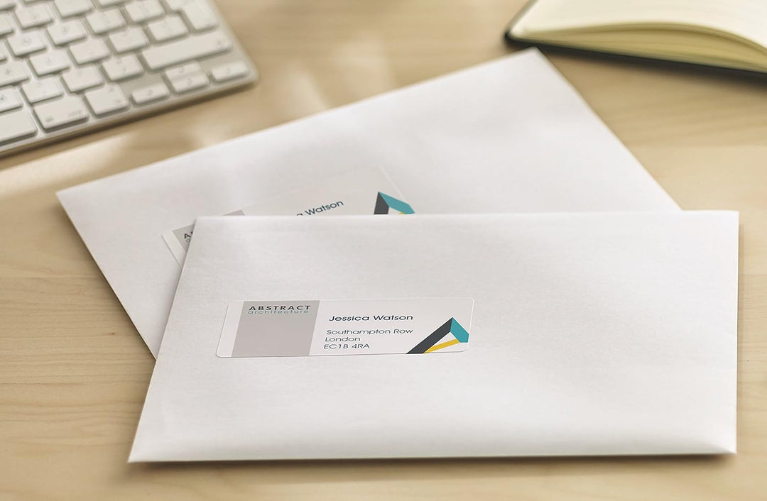 Avery J8160-100 Etiketten für Tintenstrahldrucker Packung mit 100 Blatt weiss