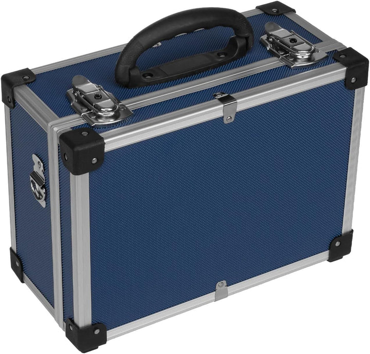 anndora Werkzeugkoffer 70106 Aluminium Rahmen Koffer - Werkzeugkiste 32,5 x 25,5 x 17,5 cm mit Neopr