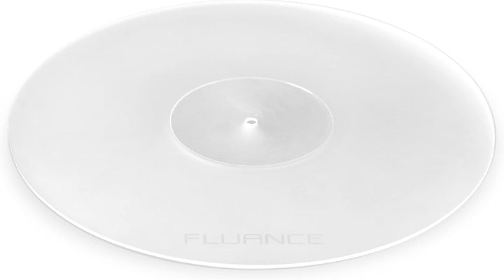 Fluance Acrylplatte für Plattenspieler – reduziert Vibrationen für verbesserte Klangklarheit für Sch
