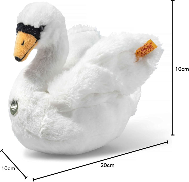 Steiff Kuscheltier Teddies for Tomorrow Schana Schwan, Süsses Stofftier, Jungen, Mädchen & Babys ab