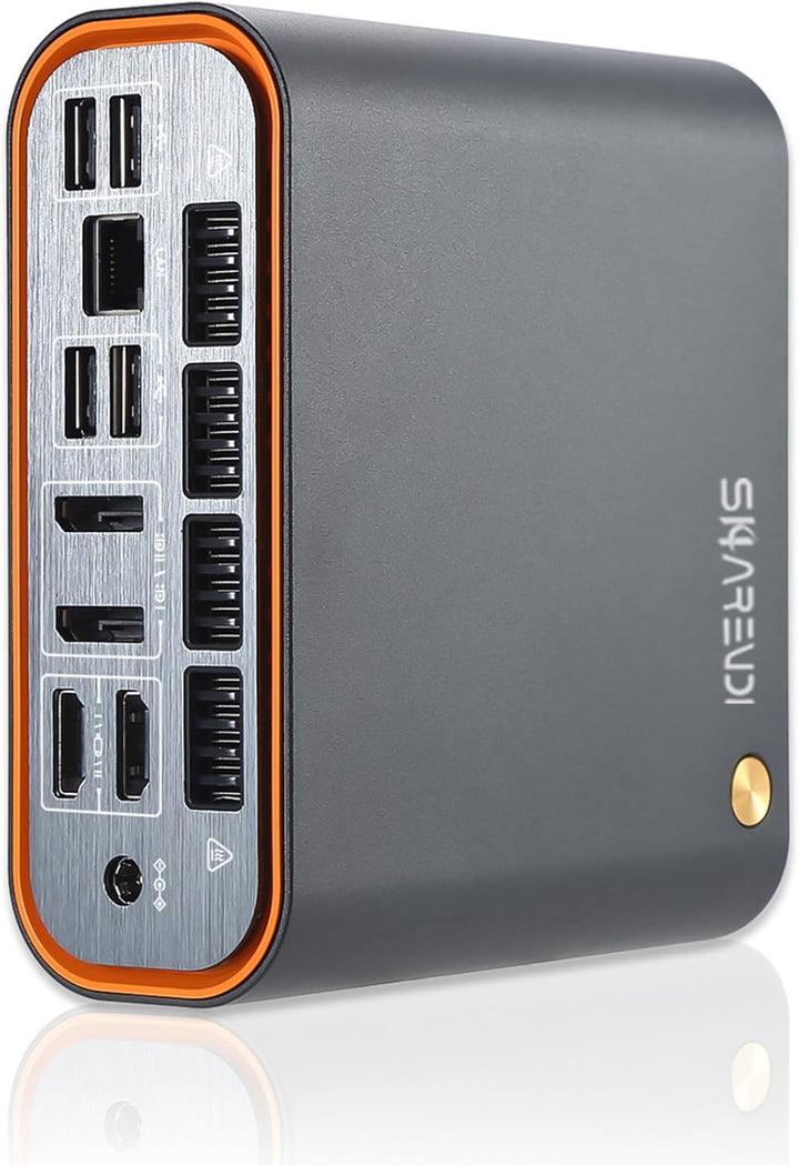 Sharevdi 12th Gen Mini PC, Mini Desktop PC with In-tel Core i5 12450H up to 4.40GHz(8 Cores 12 Threa