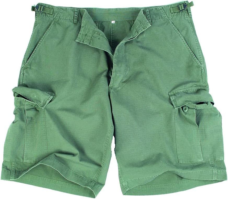 Mil-Tec Herren Ripstop Hemd S Oliv, S Oliv