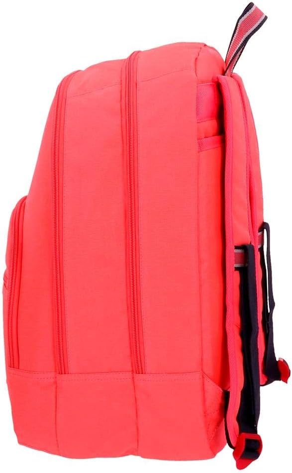 Enso Basic Doppelfach-Rucksack Orange 32x46x17 cms Polyester 25.02L Koralle Doppelter Rucksack, Kora