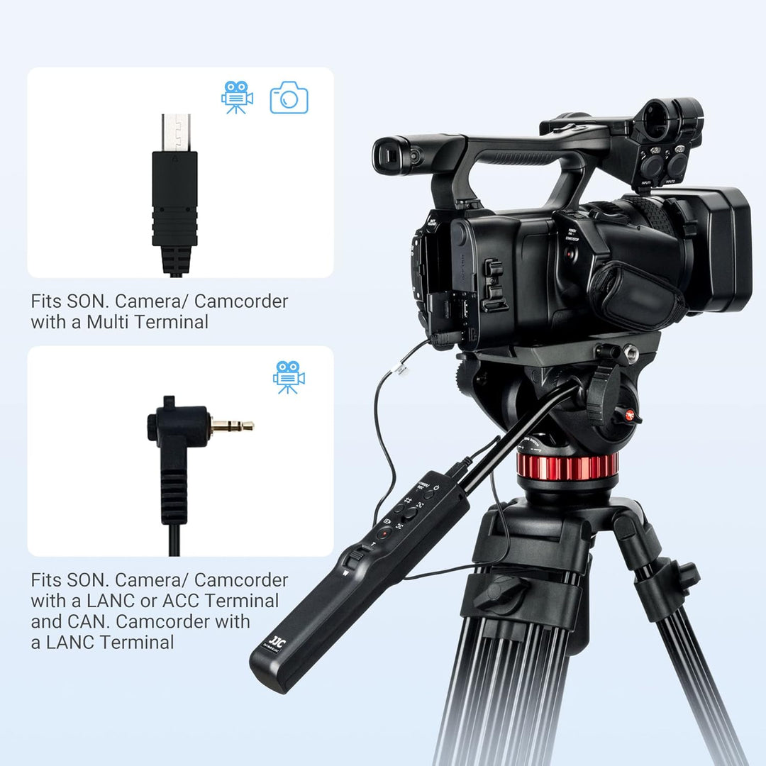 JJC Kamera Stativ Pan Bar Fernbedienung für Manfrotto 502AH 502A 504HD 509HD 526 608 504X 612 Nitrot