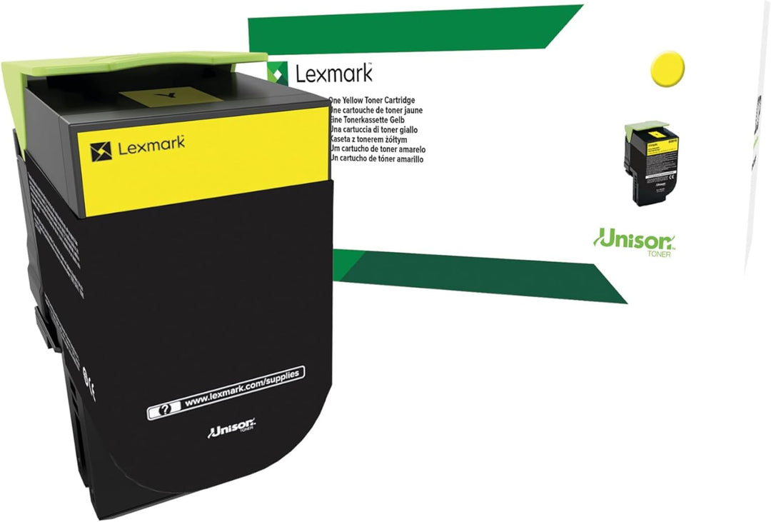 Lexmark 70C20Y0 Return Program Toner Cartridge, gelb