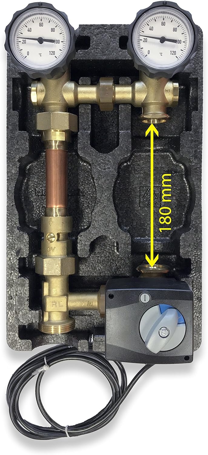 Oventrop Kessel-Anbindesystem Regumat M3-180 DN 25 ohne Pumpe