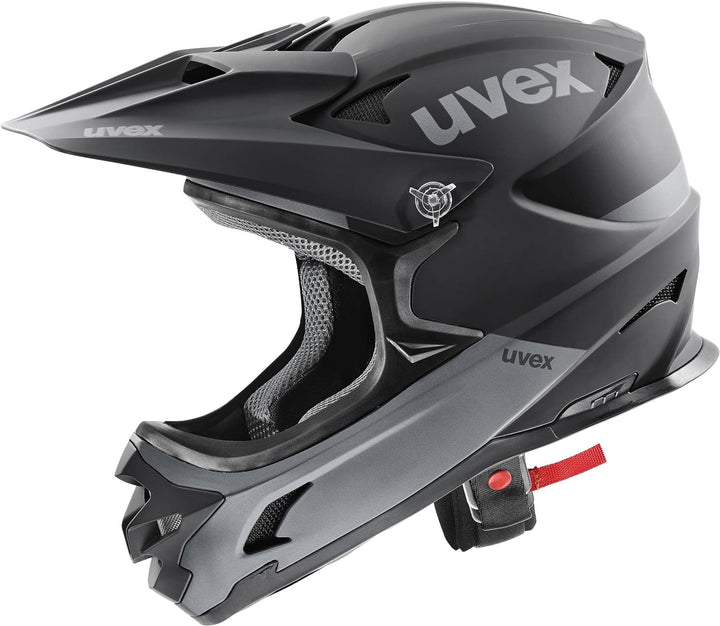 Uvex Hlmt 10 DH Fahrrad Helm schwarz/grau 2024 58-60 cm, 58-60 cm