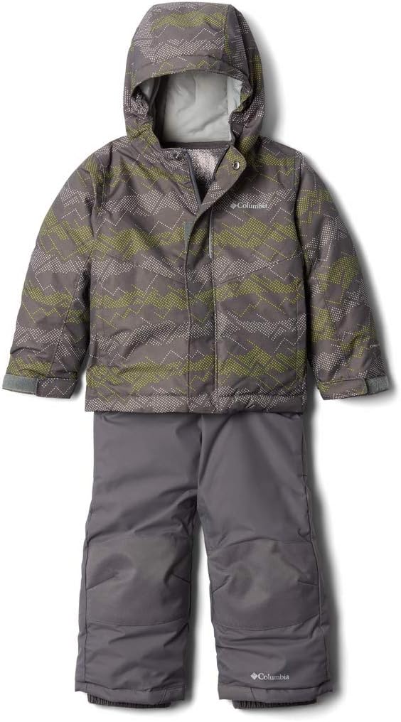 Columbia Buga Set für Kleinkinder, 3 Jahre City Grey Dot Scape Print/Columbia Grey, 3 Jahre City Gre