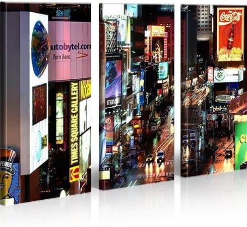 islandburner Bild Bilder auf Leinwand Big Apple New York NYC XXL Poster Leinwandbild Wandbild Dekoar
