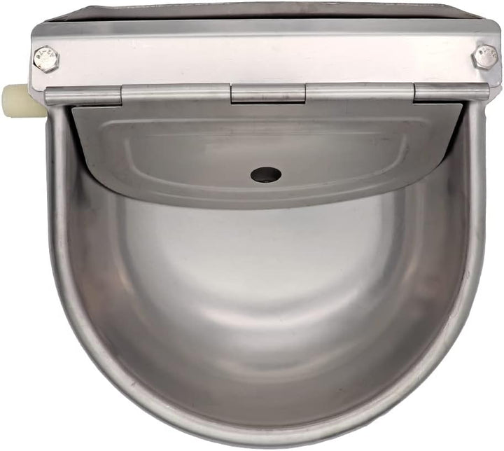 MUALROUS Tränkebecken für Rinder Automatische Waterer Bowl Edelstahl Rindertränke Wassertränke Pferd