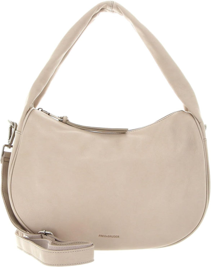 FREDsBRUDER Bobonia Schultertasche Leder 34 cm Marble, Marble