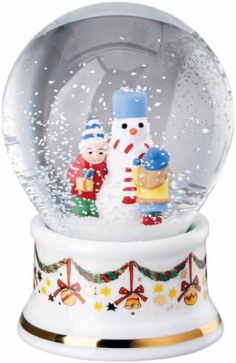 Schneekugel 2024-Weihnachtsleuchten 8 cm