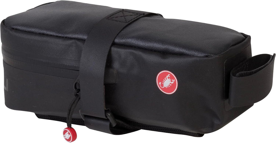 CASTELLI Herren Untersattel XL Turnbeutel, Schwarz, Einheitsgrösse