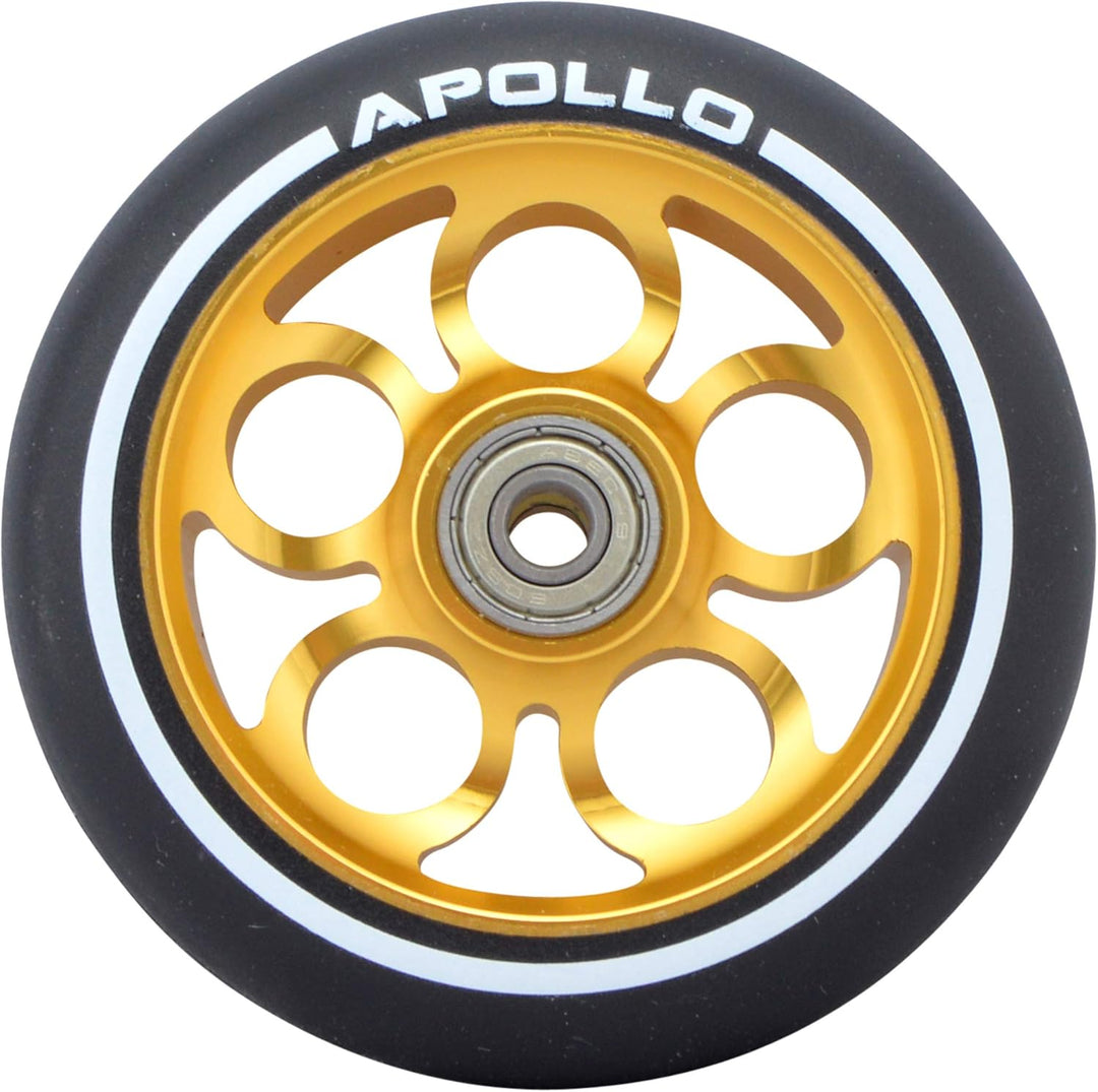Apollo Stunt Scooter Ersatzräderset Pro Wheels - ABEC9 Kugellager, Roller Rad Ersatz-Räder passend S