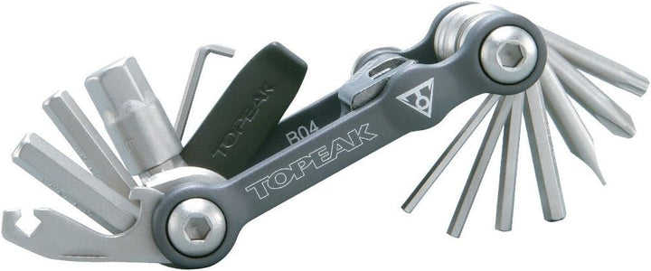 Topeak Multifunktionswerkzeug Mini 18+, Anthrazit, 15400065