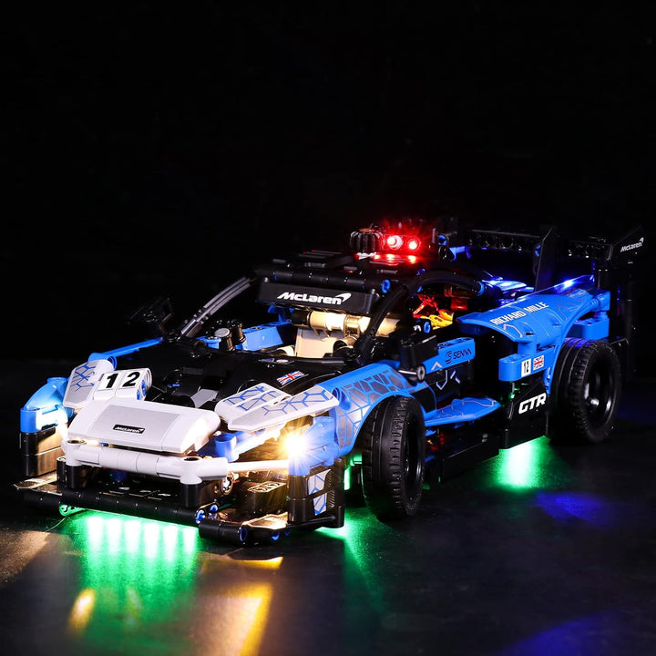 LocoLee Led Licht Set Kompatibel mit Lego McLaren Senna GTR,Dekorations Led Beleuchtungs Set Compati