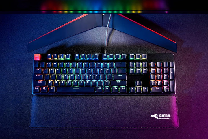 Glorious Gaming GMMK Full Size (100%) – Mechanisches Gaming-Keyboard, Gateron Brown Schalter (taktil