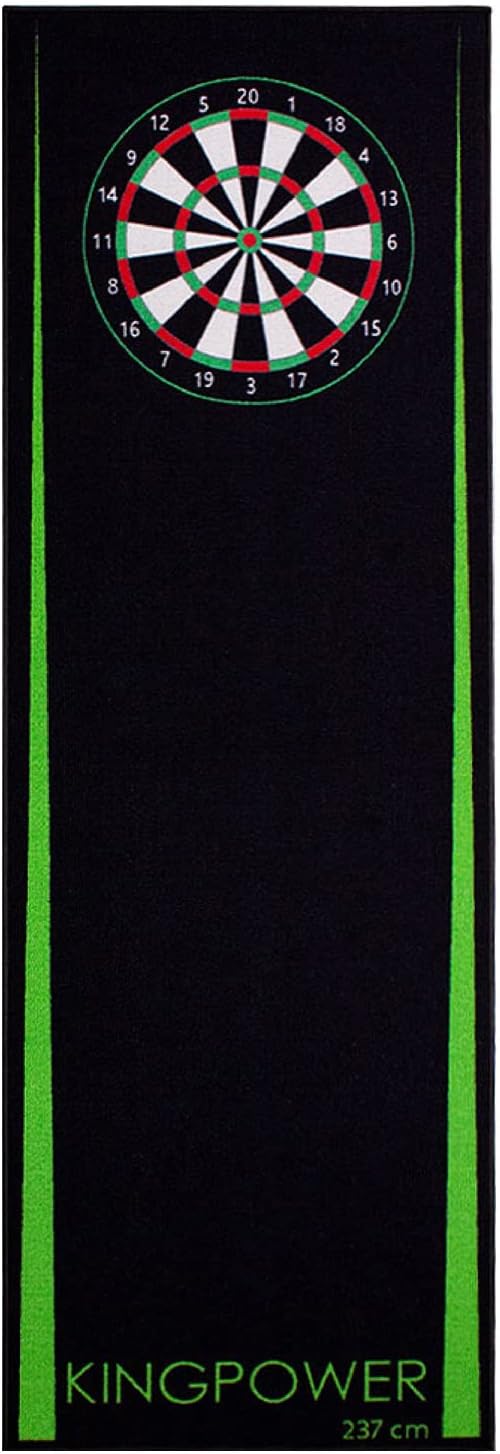 Kingpower Dartmatte Dart Teppich Turnier Matte Abwurflinie Bodenschutz Zubehör Dartpfeile Dartscheib