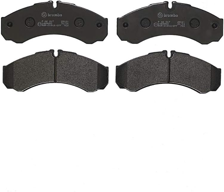 Brembo P A6 017 Bremsbelagsatz, Scheibenbremse - (4-teilig)