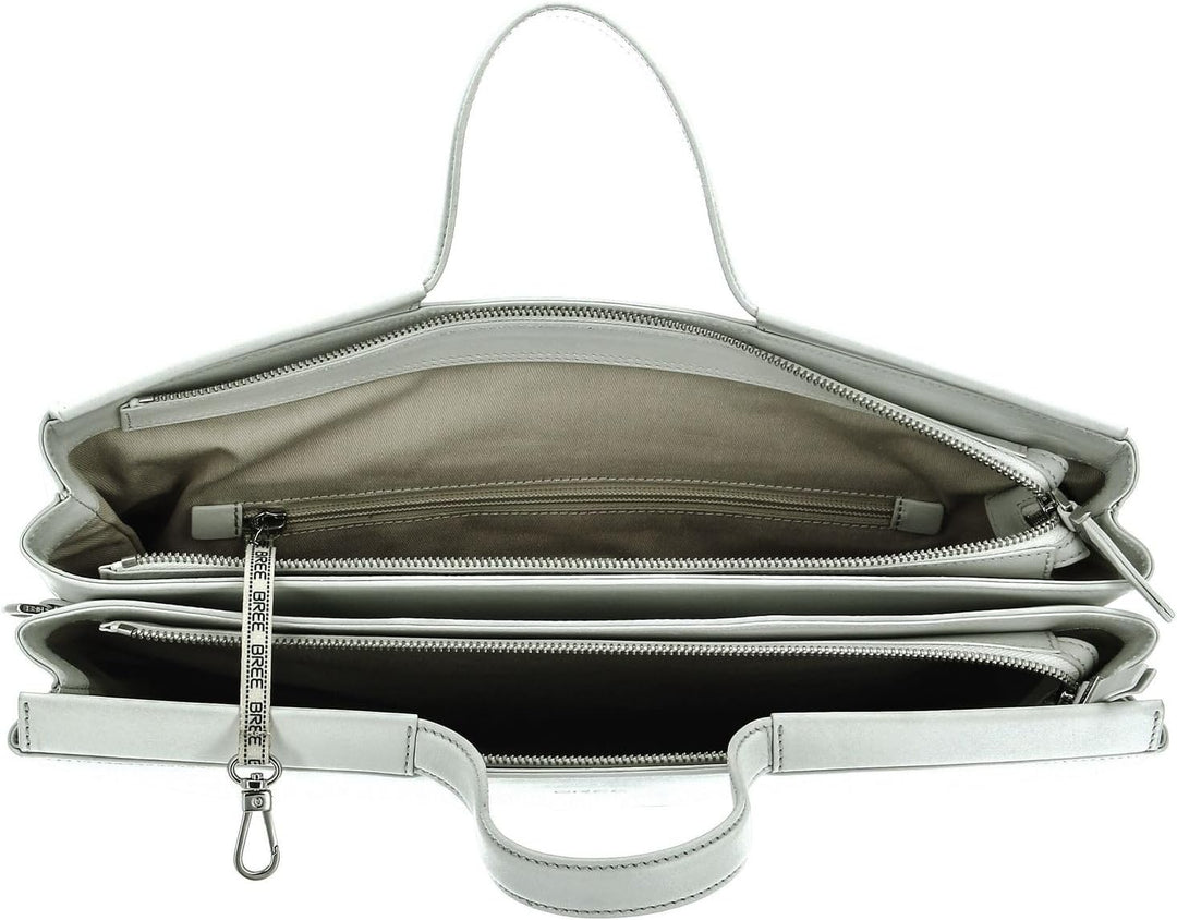 BREE Pure Handtasche Leder 33 cm Laptopfach