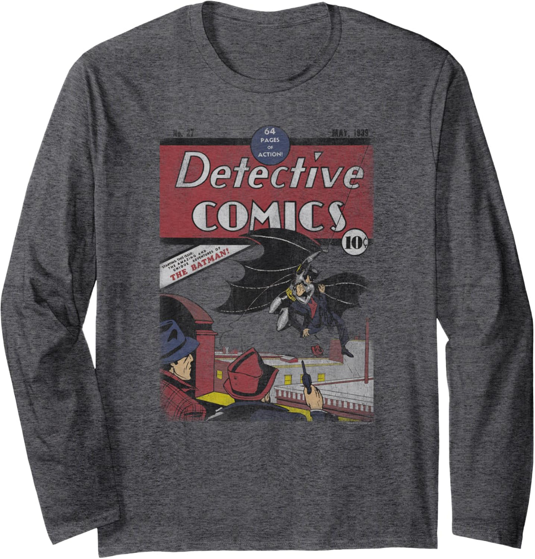 Batman Detective #27 Distressed Langarmshirt