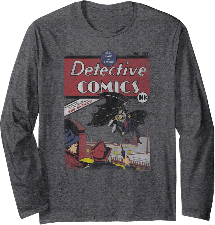 Batman Detective #27 Distressed Langarmshirt