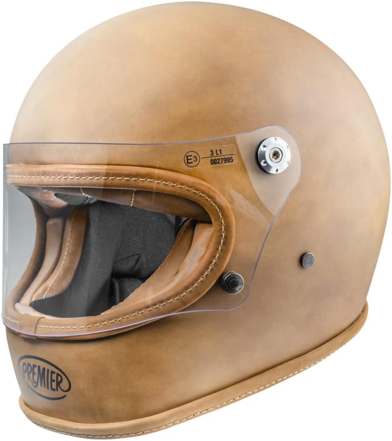 Premier Unisex-Adult Trophy Helm, S Hellbraun