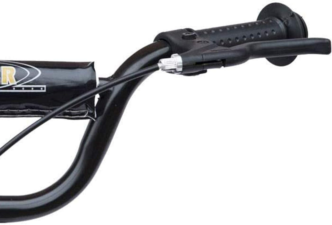 HOMCOM Kinderroller mit Hinterbremse Kickscooter 12 Zoll Tretroller Roller Scooter Cityroller für Ki